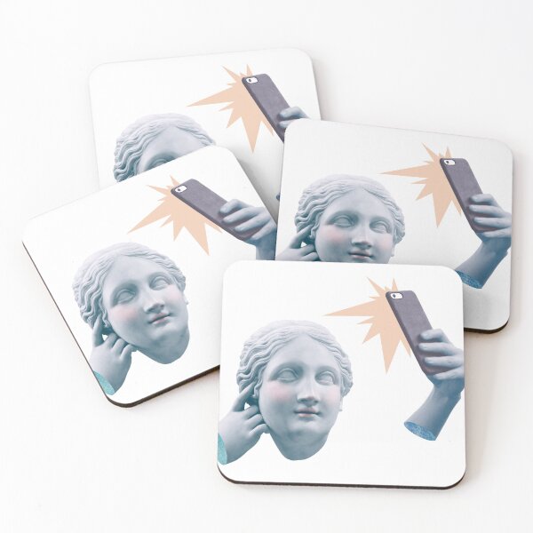 Item preview, Greek Selfie Goddess Statue Social Media  designed and sold by amonarte.