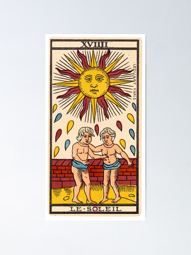 Tarot Poster Le Soleil (The Sun)