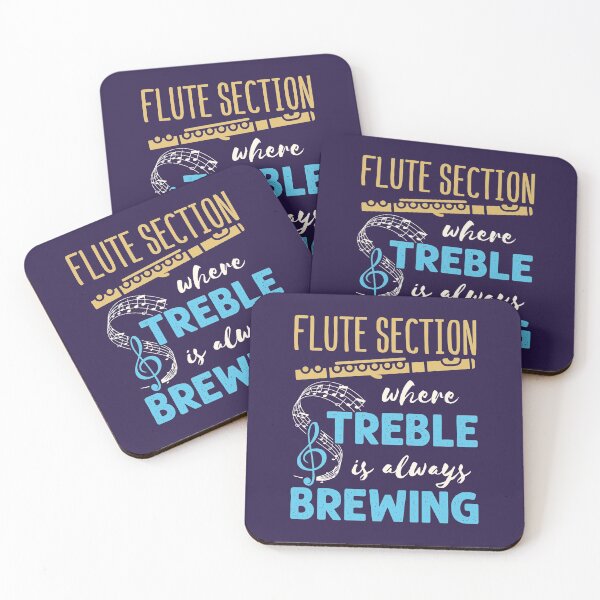 Item preview, Flute Section Where Treble Is Always Brewing designed and sold by jaygo.