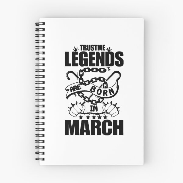 Item preview, Trust me Legends are born in March Chains Gift Premium Apparel Funny Holiday Xmas designed and sold by DesignByHeartUK.