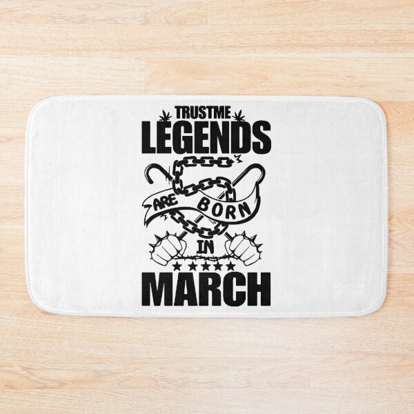 Item preview, Trust me Legends are born in March Chains Gift Premium Apparel Funny Holiday Xmas designed and sold by DesignByHeartUK.