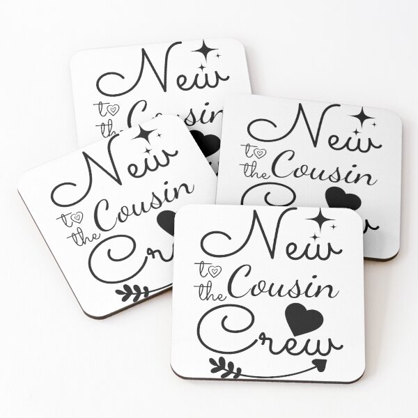 Item preview, New To The Cousin Crew Cute & Cool designed and sold by CuteLovelyDesigns.