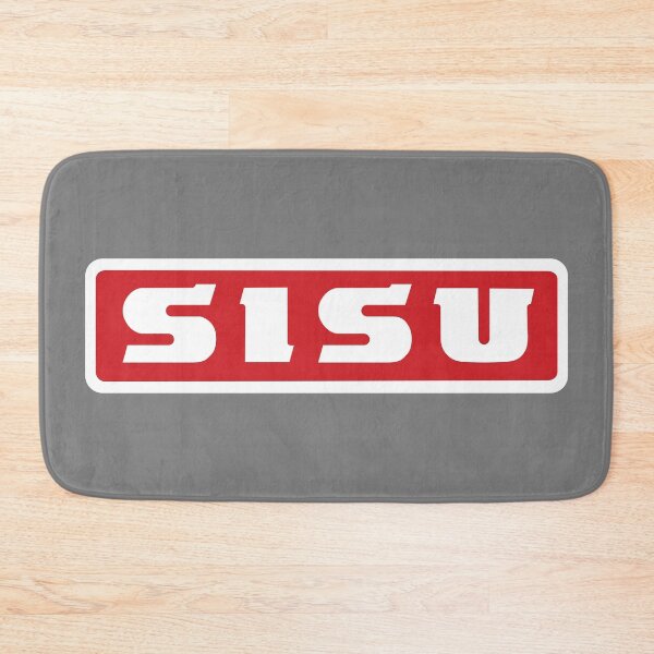Item preview, Retro Sisu - puna-valko designed and sold by knappidesign.