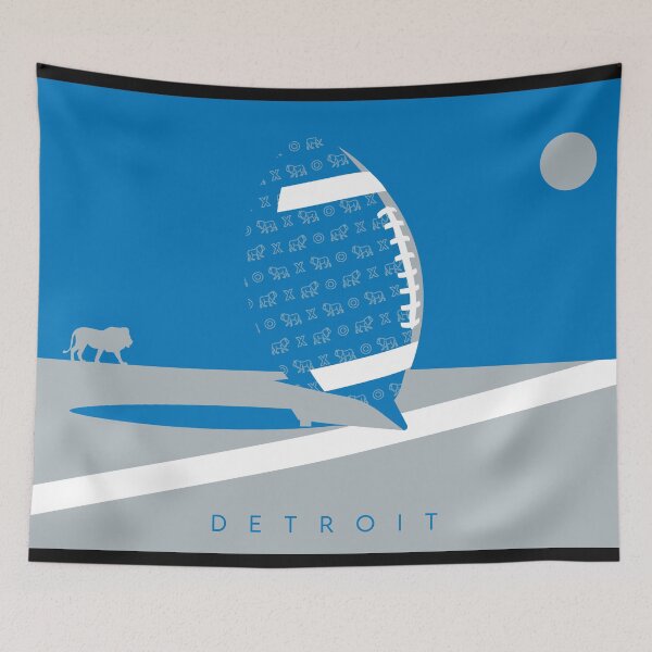 Item preview, Detroit, Detroit Michigan, Michigan, Football, NFL Fan Art designed and sold by jkahindo.