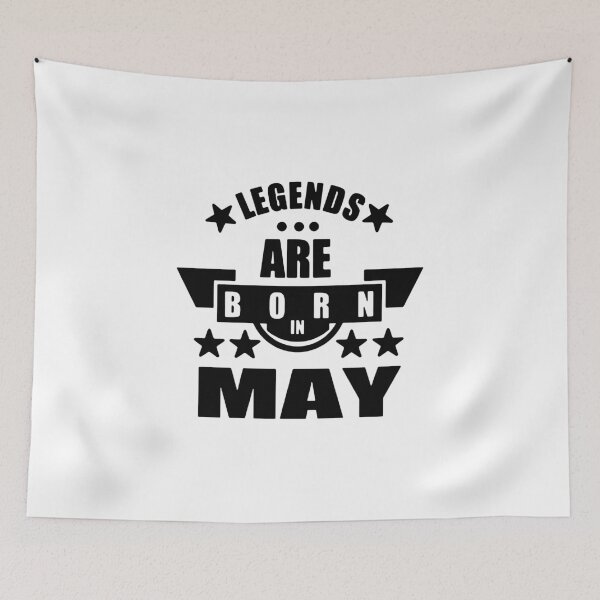 Artikelvorschau, Trust me Legends are born in May Chains Gift Premium Apparel Funny Holiday Xmas entworfen und verkauft von DesignByHeartUK.