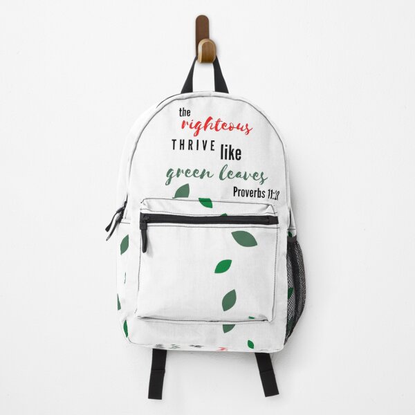 Item preview, Proverbios 11:28 | Los justos prosperan como hojas verdes designed and sold by WordsToArt.