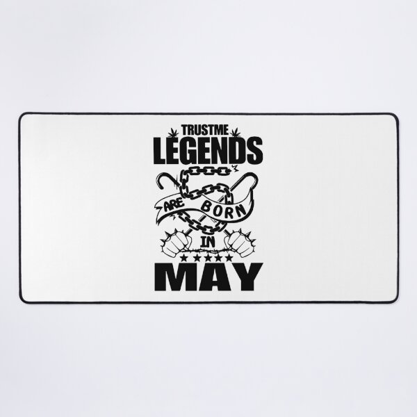 Item preview, Trust me Legends are born in May Chains Gift Premium Apparel Funny Holiday Xmas designed and sold by DesignByHeartUK.
