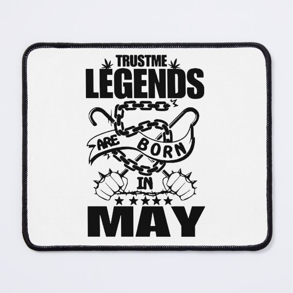 Item preview, Trust me Legends are born in May Chains Gift Premium Apparel Funny Holiday Xmas designed and sold by DesignByHeartUK.