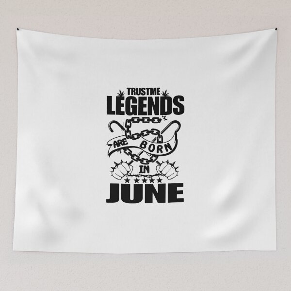Item preview, Trust me Legends are born in June Chains Gift Premium Apparel Funny Holiday Xmas designed and sold by DesignByHeartUK.