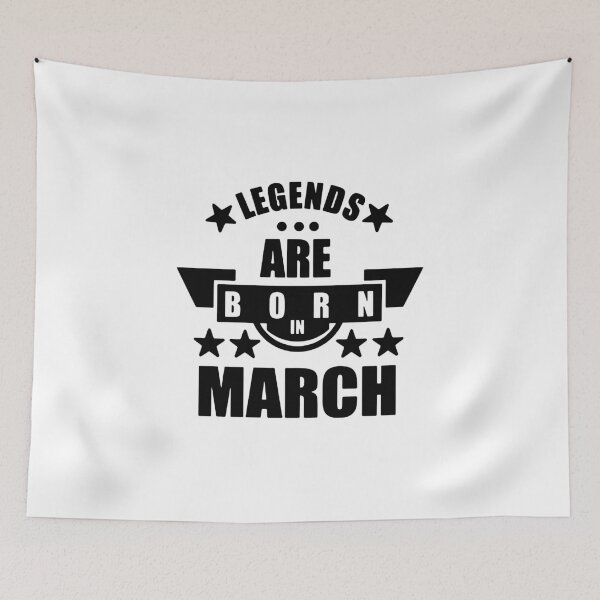 Item preview, Trust me Legends are born in March Chains Gift Premium Apparel Funny Holiday Xmas designed and sold by DesignByHeartUK.