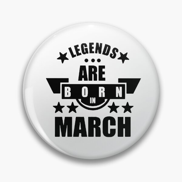 Item preview, Trust me Legends are born in March Chains Gift Premium Apparel Funny Holiday Xmas designed and sold by DesignByHeartUK.