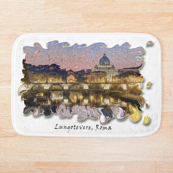 Item preview, Rome's Tiber River in liquefied effect designed and sold by romansart.
