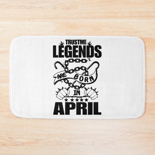 Item preview, Trust me Legends are born in April Chains Gift Premium Apparel Funny Holiday Xmas designed and sold by DesignByHeartUK.