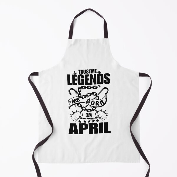 Item preview, Trust me Legends are born in April Chains Gift Premium Apparel Funny Holiday Xmas designed and sold by DesignByHeartUK.