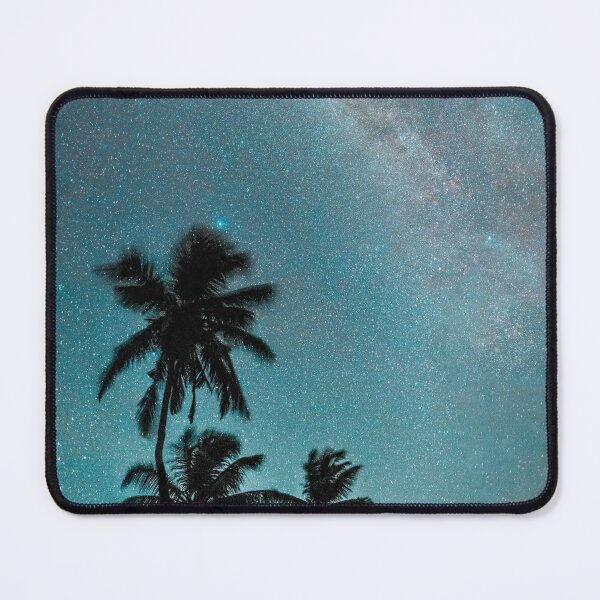 Item preview, Blue Star Galaxy Palm Trees designed and sold by newburyboutique.