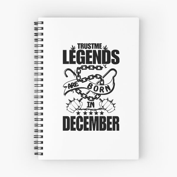 Item preview, Trust me Legends are born in December Chains Gift Premium Apparel Funny Holiday Xmas designed and sold by DesignByHeartUK.