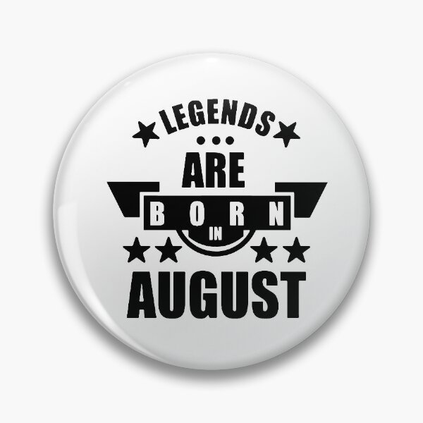 Item preview, Trust me Legends are born in August Chains Gift Premium Apparel Funny Holiday Xmas designed and sold by DesignByHeartUK.
