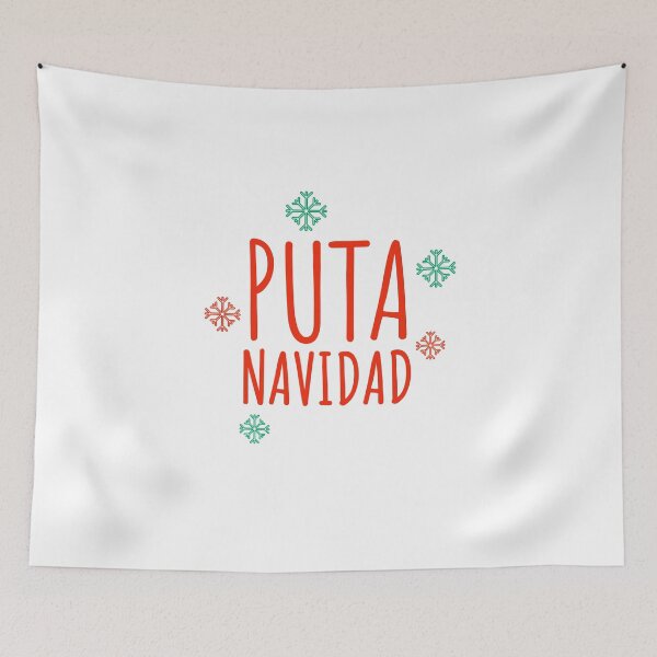 Item preview, PUTA NAVIDAD - ODIO NAVIDAD- CHRISTMAS - SPANISH designed and sold by Tropical Blood.