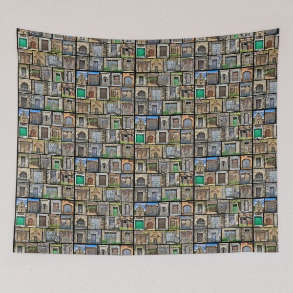 Item preview, Pilgrim Doors of Camino de Frances with title designed and sold by Kevin Stack.