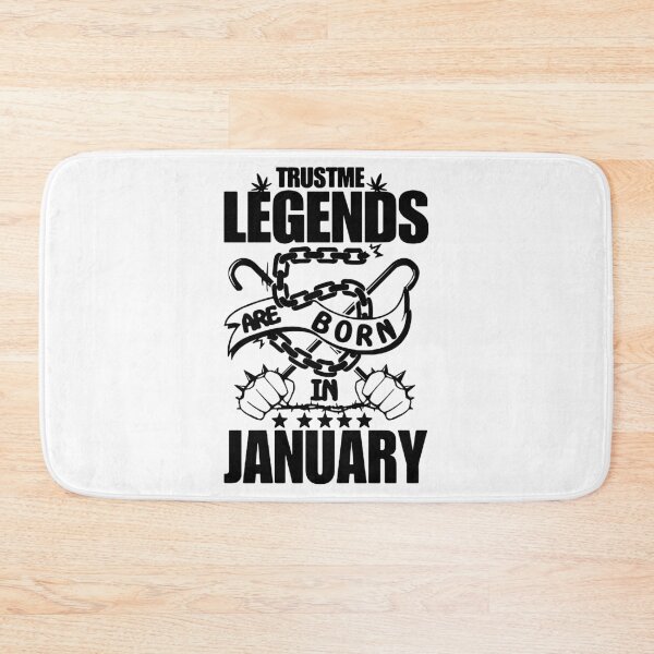 Item preview, Trust me Legends are born in January Chains Gift Premium Apparel Funny Holiday Xmas designed and sold by DesignByHeartUK.