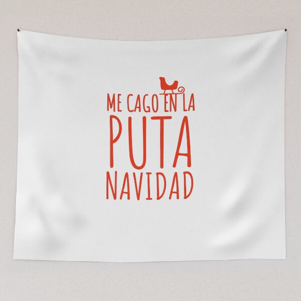 Item preview, ME CAGO EN LA PUTA NAVIDAD - ODIO NAVIDAD- CHRISTMAS - SPANISH designed and sold by Tropical Blood.