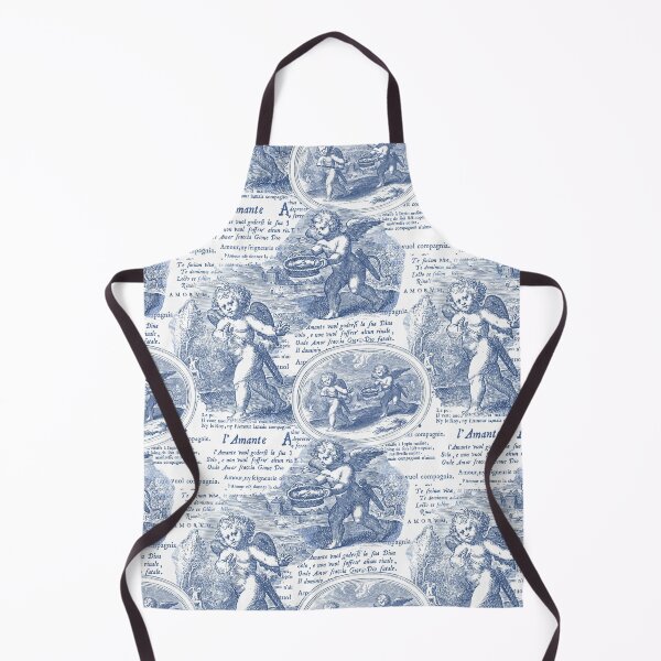 Item preview, Romantic Cupids in Love French Toile designed and sold by AntiqueImages.