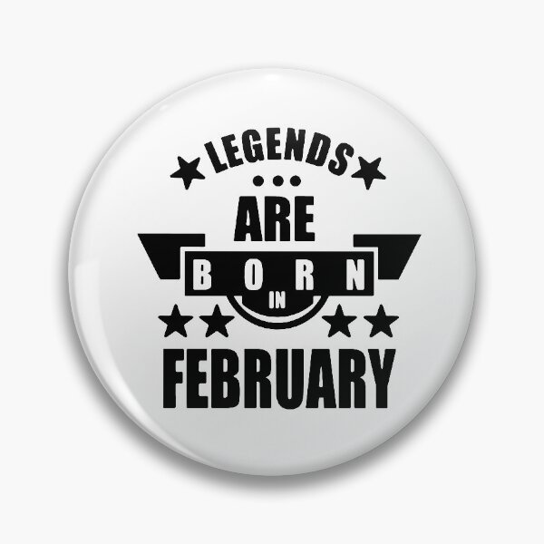 Item preview, Trust me Legends are born in February Chains Gift Premium Apparel Funny Holiday Xmas designed and sold by DesignByHeartUK.