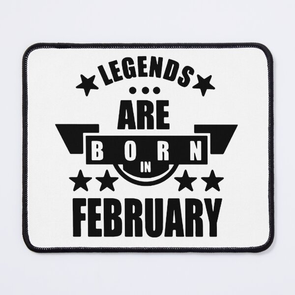 Item preview, Trust me Legends are born in February Chains Gift Premium Apparel Funny Holiday Xmas designed and sold by DesignByHeartUK.