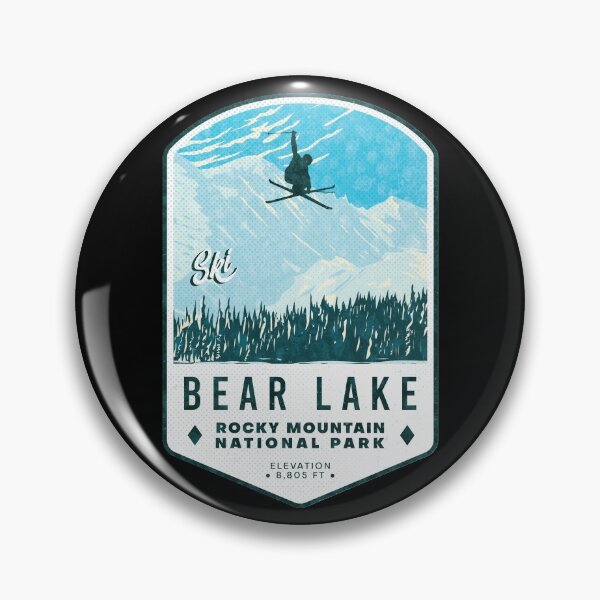 Item preview, Ski Bear Lake Rocky Mountain National Park designed and sold by JordanHolmes.