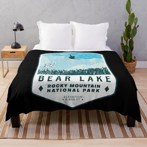 Item preview, Ski Bear Lake Rocky Mountain National Park designed and sold by JordanHolmes.