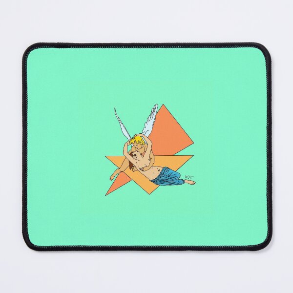 Item preview, Amore e Psiche by Canova- Graphic design turquoise designed and sold by WSCollection.