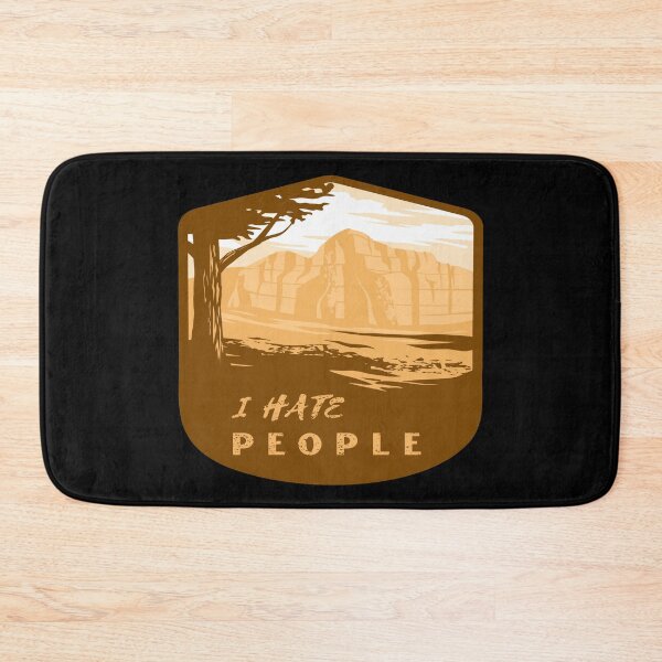 Item preview, I Hate People I Love Camping Funny Design designed and sold by Paula Helit.