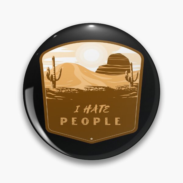 Item preview, I Hate People I Love Camping Funny Design designed and sold by Paula Helit.