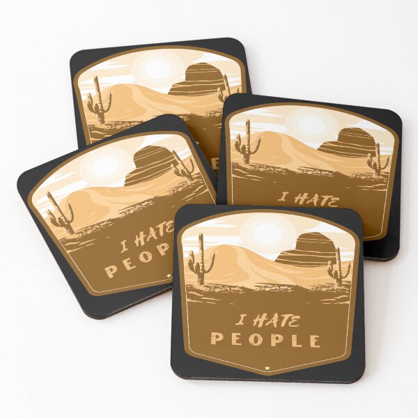 Item preview, I Hate People I Love Camping Funny Design designed and sold by Paula Helit.