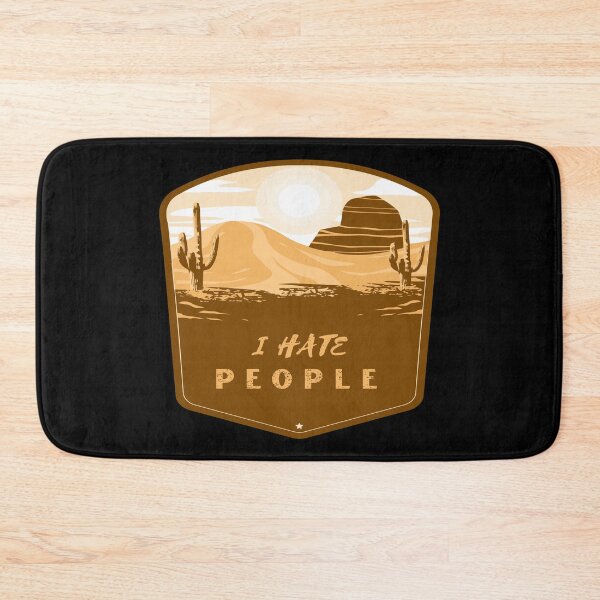 Item preview, I Hate People I Love Camping Funny Design designed and sold by Paula Helit.