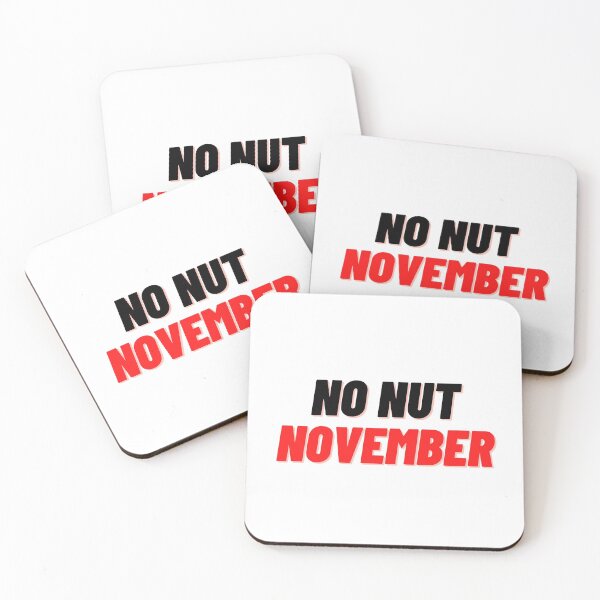 Item preview, No nut November meme- Funny designed and sold by Anxatzi.