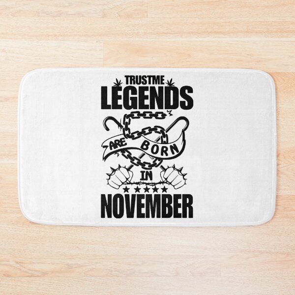 Item preview, Trust me Legends are born in November Chains Gift Premium Apparel Funny Holiday Xmas designed and sold by DesignByHeartUK.