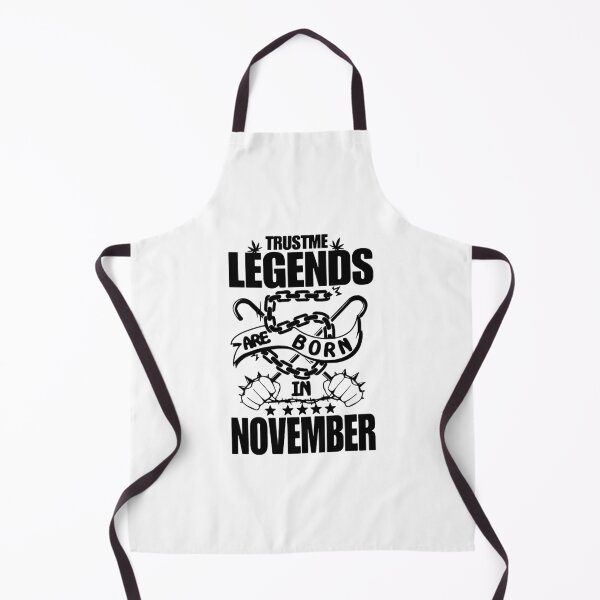 Item preview, Trust me Legends are born in November Chains Gift Premium Apparel Funny Holiday Xmas designed and sold by DesignByHeartUK.