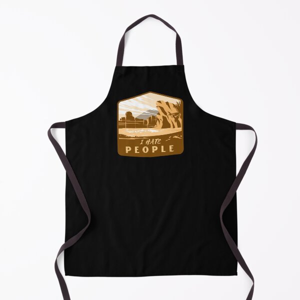 Item preview, I Hate People I Love Camping Funny Design designed and sold by Paula Helit.