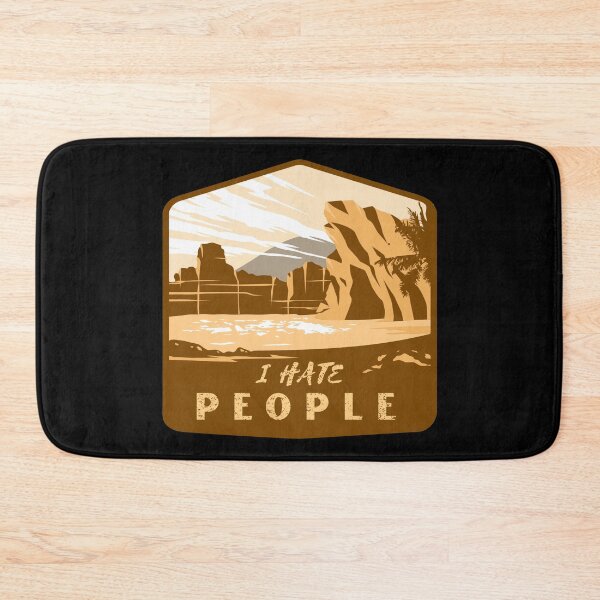 Item preview, I Hate People I Love Camping Funny Design designed and sold by Paula Helit.