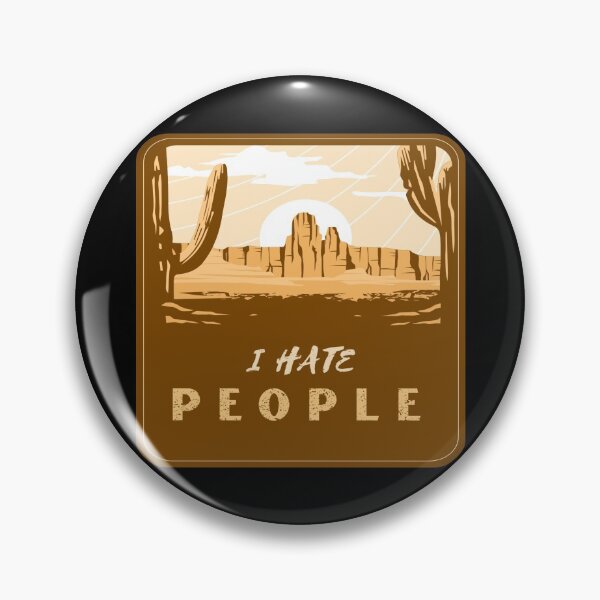 Item preview, I Hate People I Love Camping Funny Design designed and sold by Paula Helit.