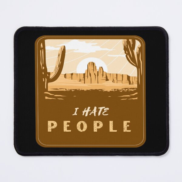 Item preview, I Hate People I Love Camping Funny Design designed and sold by Paula Helit.