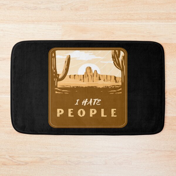 Item preview, I Hate People I Love Camping Funny Design designed and sold by Paula Helit.