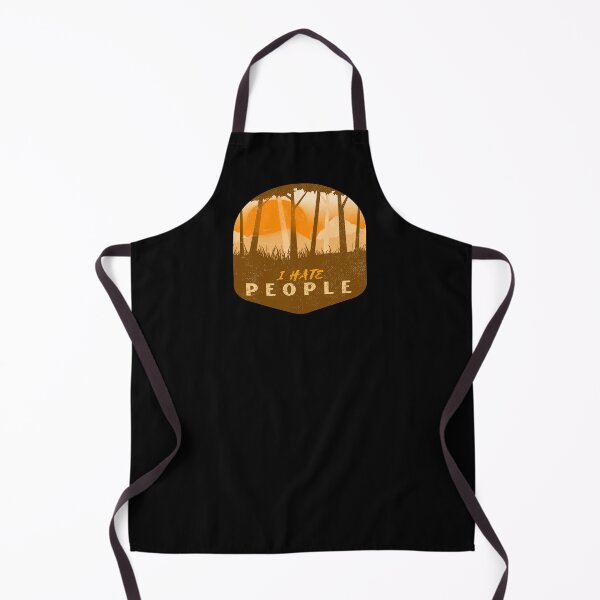 Item preview, I Hate People I Love Camping Funny Design designed and sold by Paula Helit.