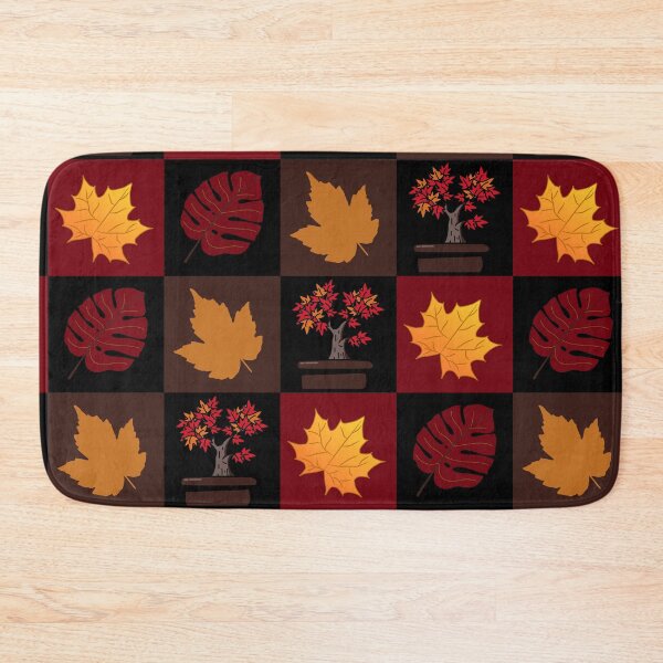 Item preview, Maple leaves illustration art pattern designed and sold by Sameera Amir.