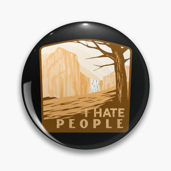 Item preview, I Hate People I Love Camping Funny Design designed and sold by Paula Helit.