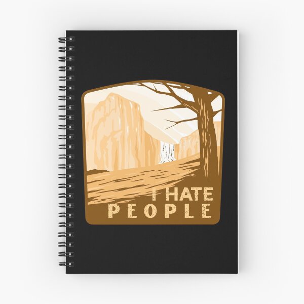 Item preview, I Hate People I Love Camping Funny Design designed and sold by Paula Helit.