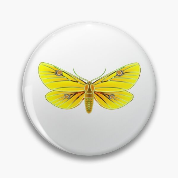 Item preview, Yellow night moth. designed and sold by Elonium.
