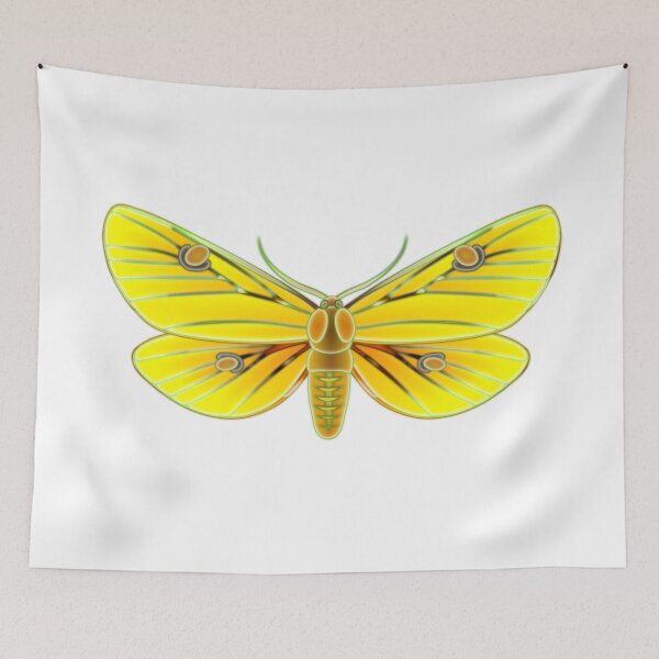 Item preview, Yellow night moth. designed and sold by Elonium.