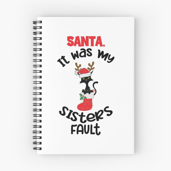 Item preview, Santa Its My Sisters Fault, Dear Santa It Wasnt Me designed and sold by SportyDogShop.